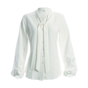 Women´s Tie Blouse Siri white White