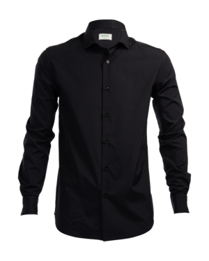 Men´s Regular Shirt l.s Repeat Black